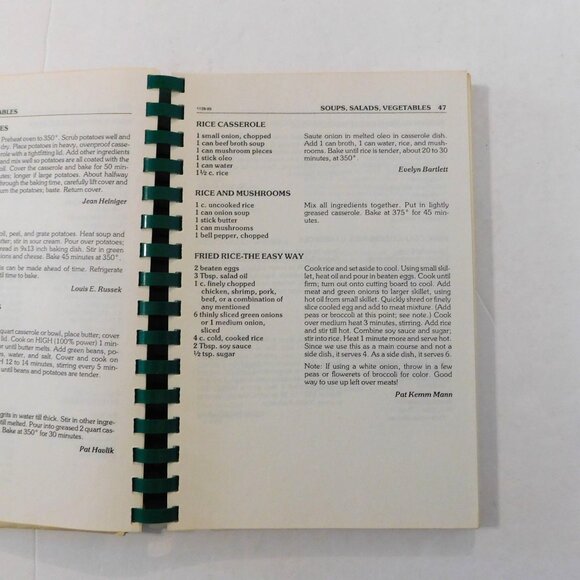 Treasured Recipes Cookbook St Michaels Catholic Church Family Friends PB Spiral - Picture 7 of 9